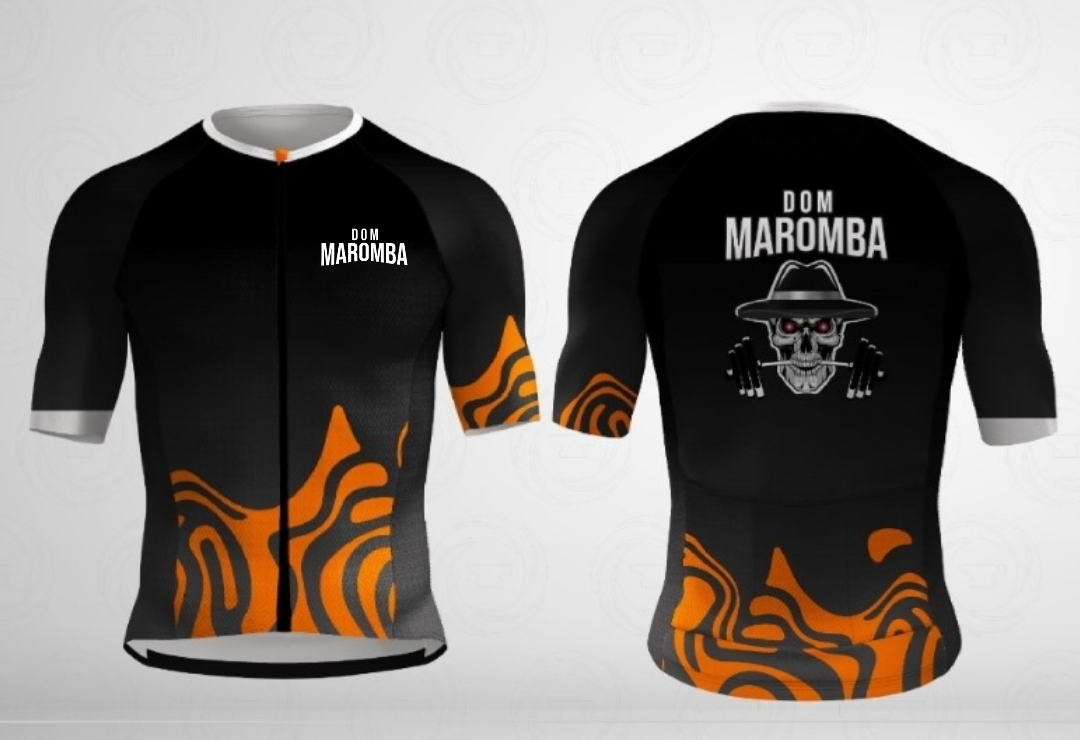 Camisa de Ciclismo Dom Maromba com Logo